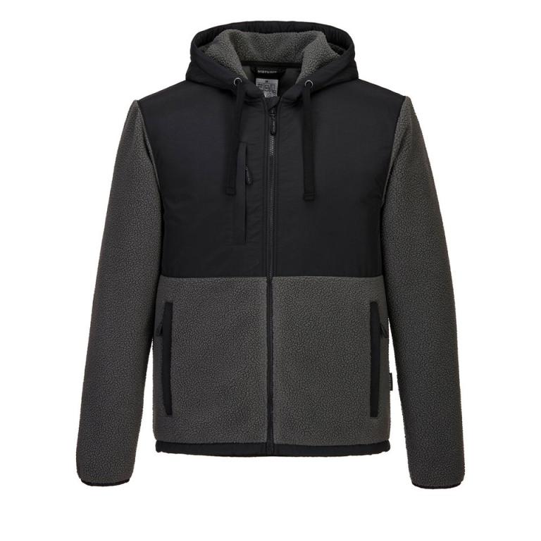 KX3 Borg fleece (KX371) Black/Grey