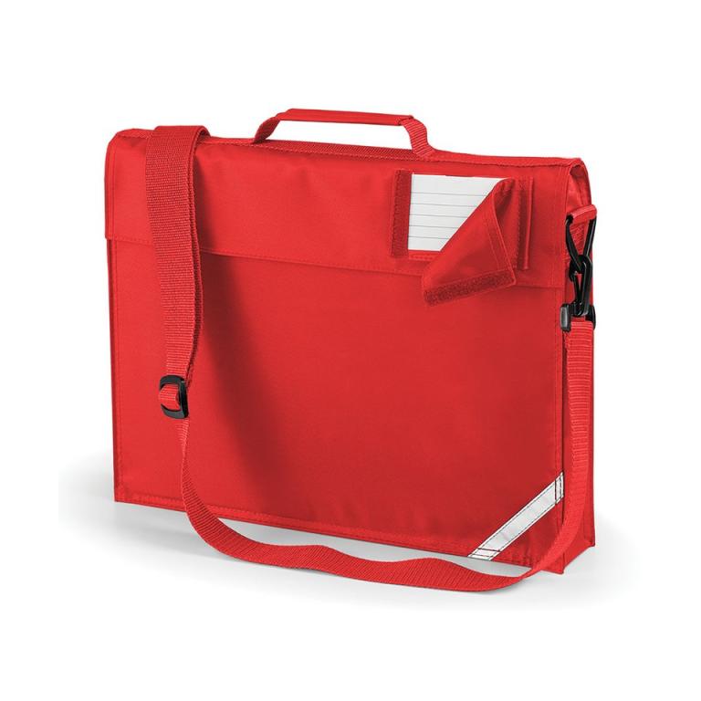 Junior book bag with strap Bright Red