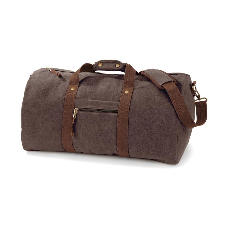 Vintage canvas holdall Vintage Brown