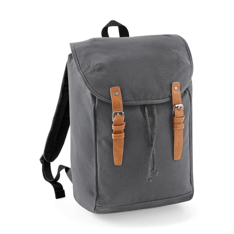 Vintage rucksack Graphite Grey