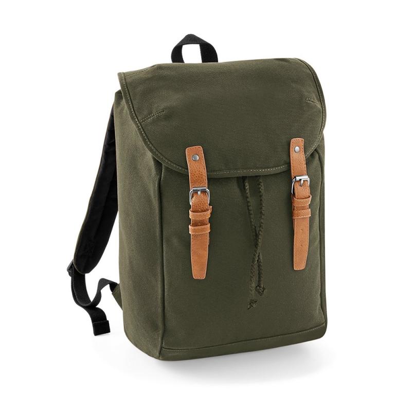 Vintage rucksack Military Green