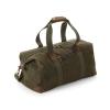 Heritage waxed canvas holdall Olive Green