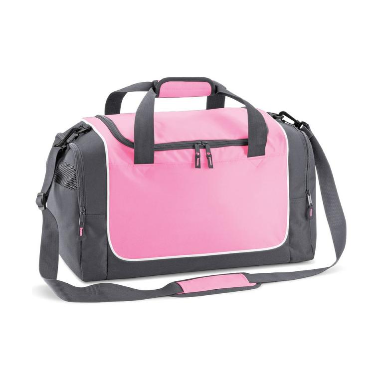 Teamwear locker bag Classic Pink/Graphite Grey/White