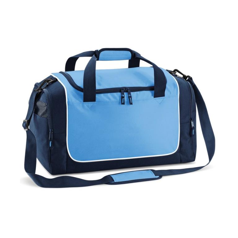 Teamwear locker bag Sky Blue/French Navy/White