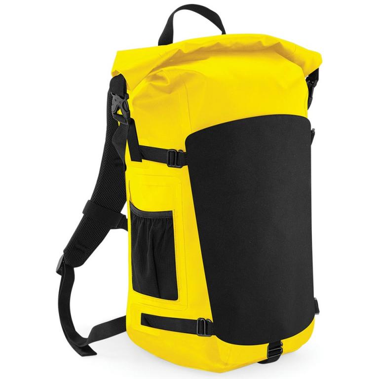 SLX® 25 litre waterproof backpack Black/Yellow