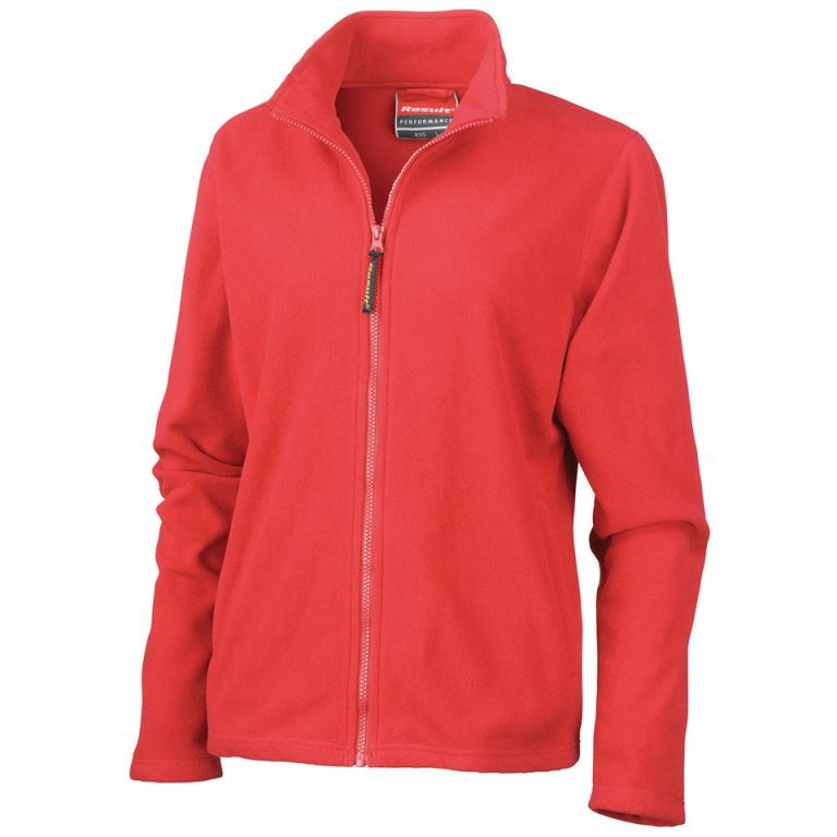 Women's Horizon high-grade microfleece jacket Cardinal Red