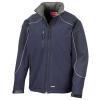 Hooded softshell jacket Navy