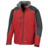 Hooded softshell jacket Red/Black