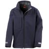 Junior classic softshell 3-layer jacket Navy