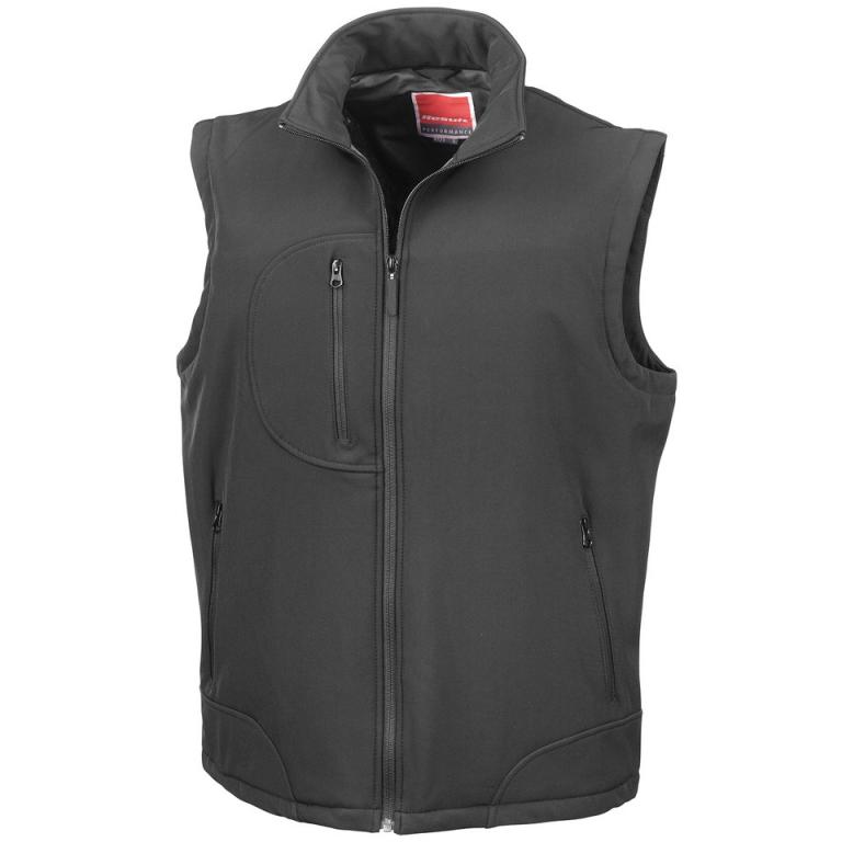 Softshell bodywarmer Black/Black