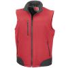 Softshell bodywarmer Red/Black