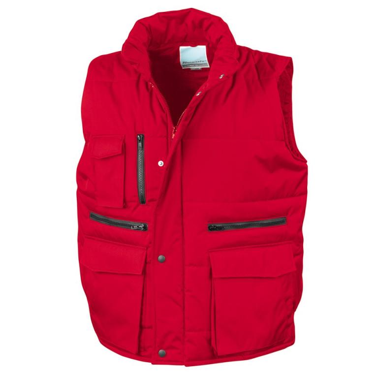 Lance bodywarmer Red