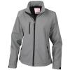 Women's baselayer softshell jacket Silver Grey