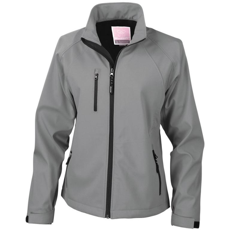 Women's baselayer softshell jacket Silver Grey