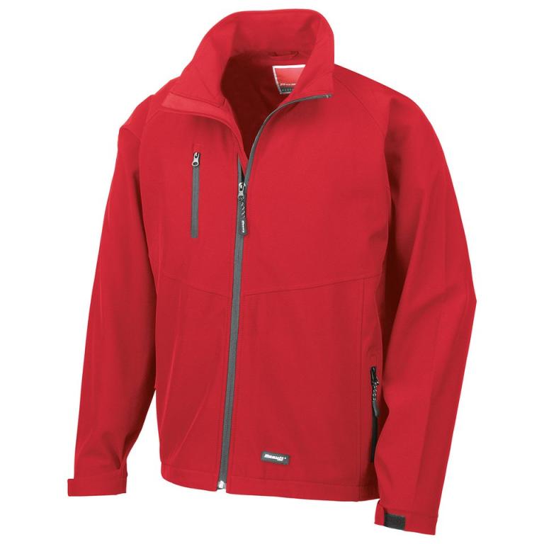 Baselayer softshell jacket Red