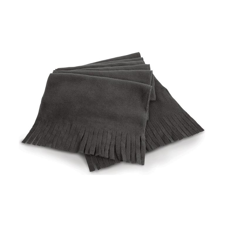 Polartherm™ tassel scarf Charcoal Grey