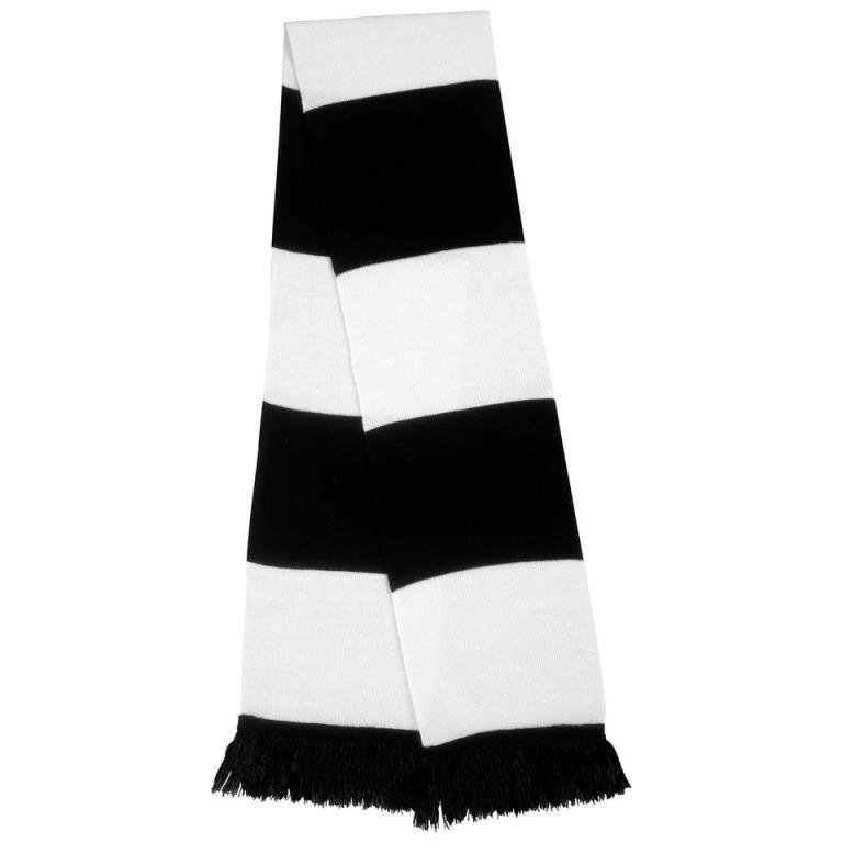 Team scarf Black/White