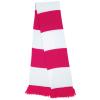 Team scarf Fuchsia/White