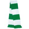 Team scarf Kelly Green/White