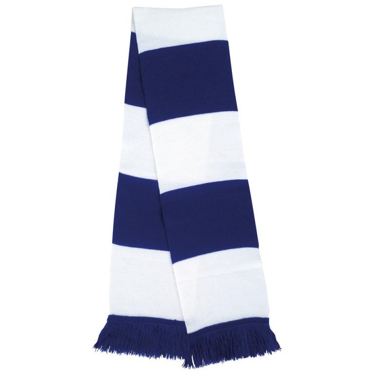 Team scarf Royal/White