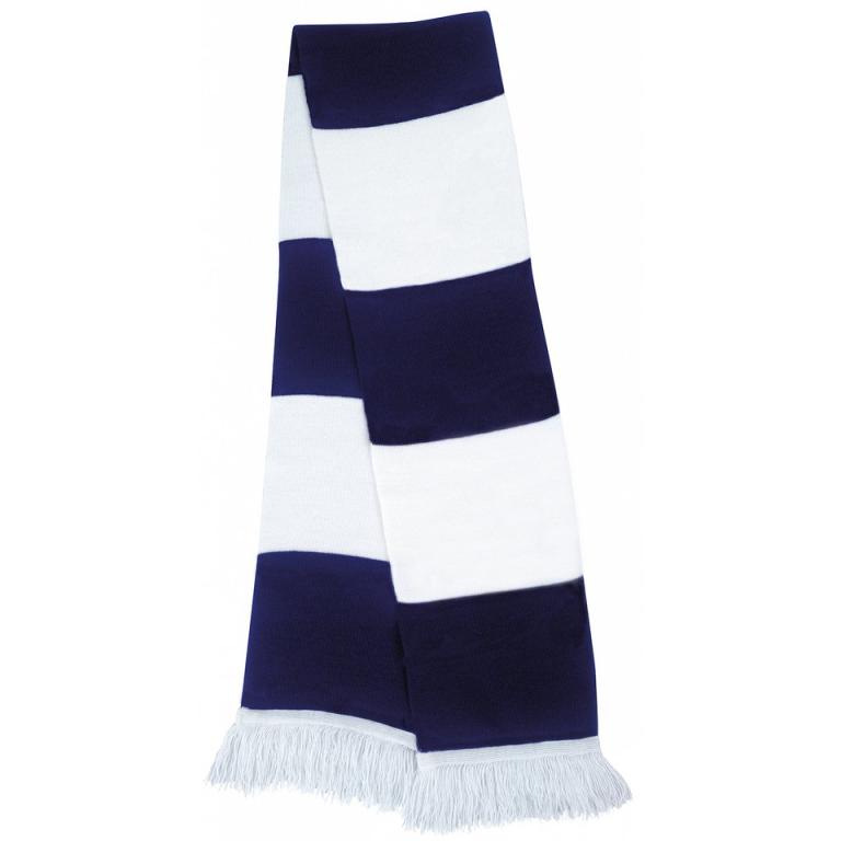 Team scarf White/Navy