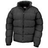 Holkham down-feel jacket Black