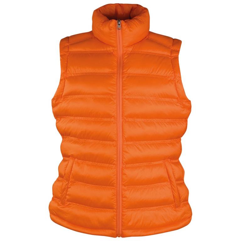 Women's ice bird padded gilet Orange