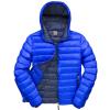 Urban snow bird hooded jacket Royal/Navy