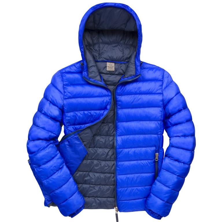 Urban snow bird hooded jacket Royal/Navy