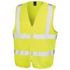 Core zip ID safety tabard Yellow