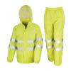 High-viz waterproof suit Yellow