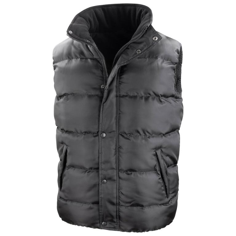 Core Nova Lux padded gilet Black