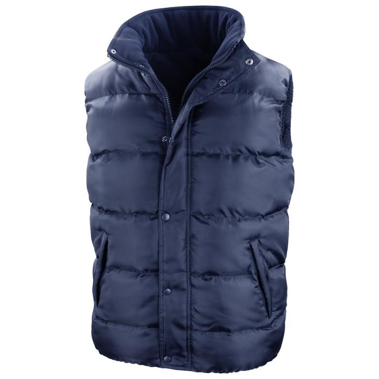 Core Nova Lux padded gilet Navy