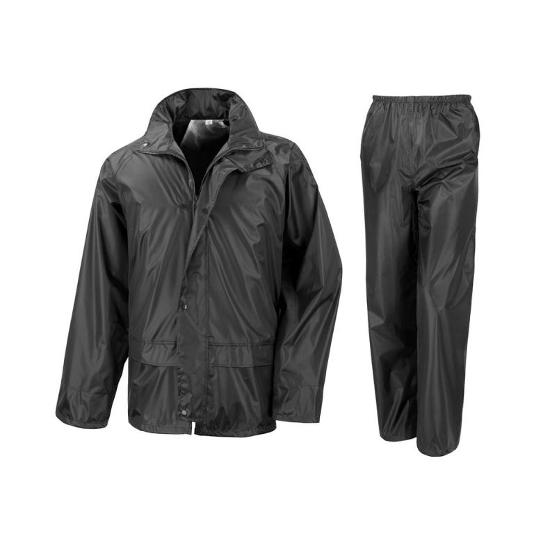 Core rain suit Black