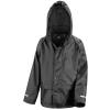 Core junior rain jacket Black