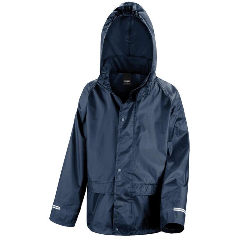 Core junior rain jacket Navy