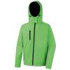 Core TX performance hooded softshell jacket Vivid Green/Black