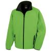 Core printable softshell jacket Vivid Green/Black