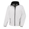 Core printable softshell jacket White/Black