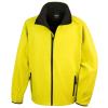 Core printable softshell jacket Yellow/Black