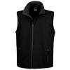 Printable softshell bodywarmer Black/Black