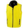 Printable softshell bodywarmer Yellow/Black