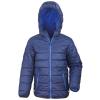 Core junior soft padded jacket Navy/Royal