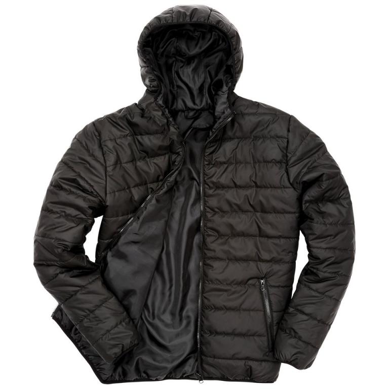 Soft padded jacket Black