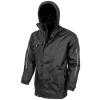 3-in1 CORE transit jacket with printable softshell inner Black