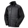 Compass padded softshell jacket  Black/Grey