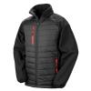 Compass padded softshell jacket  Black/Red