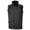 compass padded softshell gilet  Black/Royal