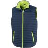 Thermoquilt gilet Navy/Lime