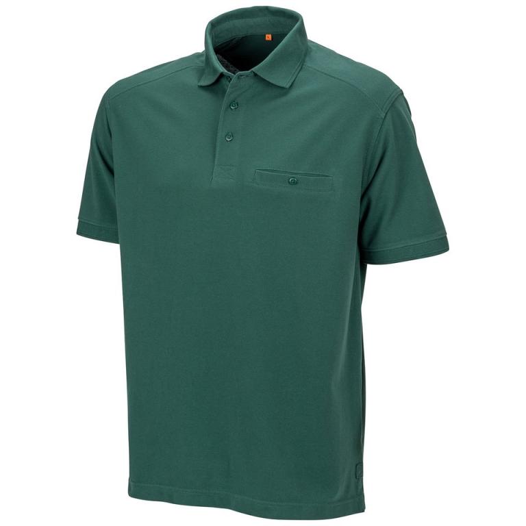 Work-Guard Apex pocket polo shirt Bottle Green